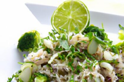 Zesty Cilantro Lime Cauliflower Rice: A Flavorful Low-Carb Side