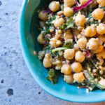 Bright & Balanced: Kale Quinoa Chickpea Salad with Zesty Lemon