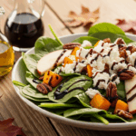 Harvest Greens: Autumn Spinach & Goat Cheese Delight