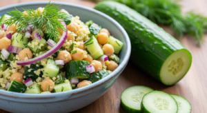 Refreshing Chickpea Salad with Cucumber: A Healthy Twist