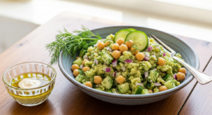 Refreshing Chickpea Salad with Cucumber: A Healthy Twist