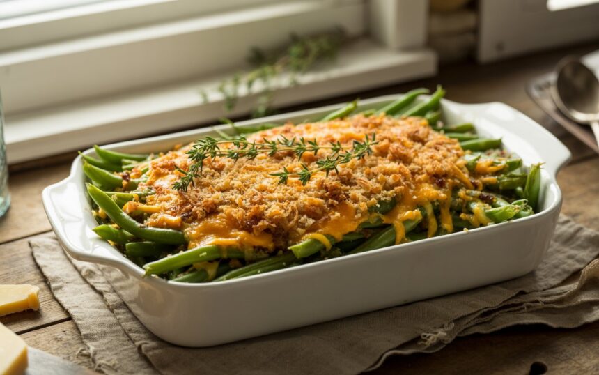 Classic Green Bean Bake: A Cozy, Fresh Twist on Tradition