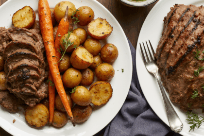 Hearty Roast with Potatoes and Carrots: A Comfort Feast