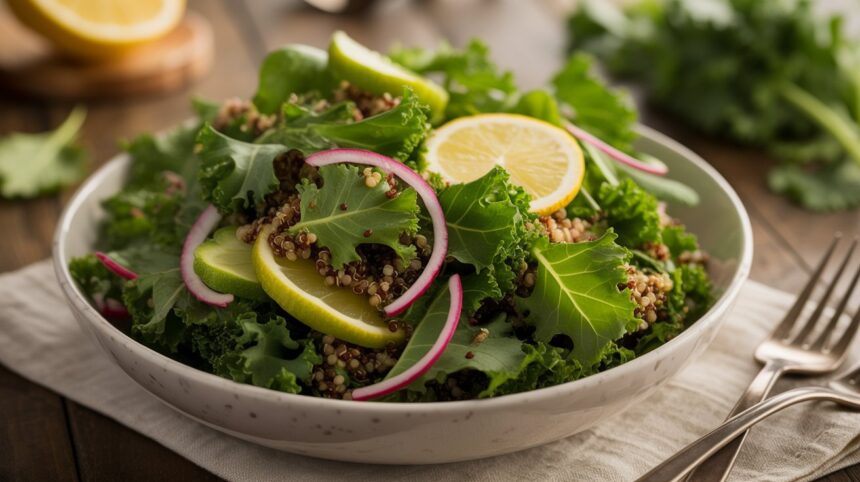 Power-Packed Kale and Quinoa Salad: A Nutrient Boost