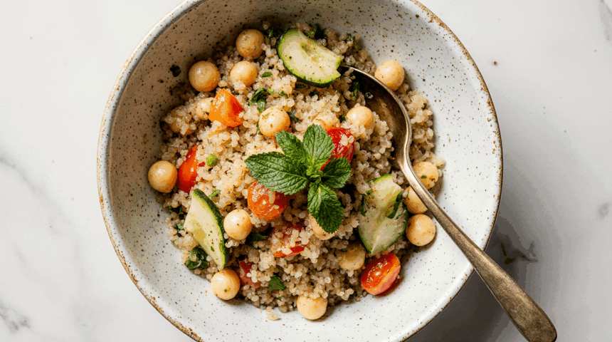 Quinoa Chickpea Salad: A Nutritious Twist on Classic Greens