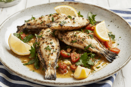 Savor the Flavors: Authentic Greek-Style Grilled Sardines