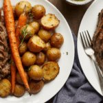 Hearty Roast with Potatoes and Carrots: A Comfort Feast
