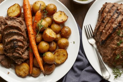 Hearty Roast with Potatoes and Carrots: A Comfort Feast
