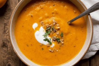 Warm Up Your Winter with Butternut & Sweet Potato Soup