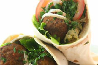 Falafel Wrap Magic: A Flavorful Journey in Every Bite