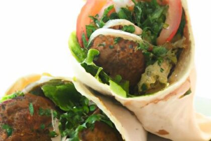 Falafel Wrap Magic: A Flavorful Journey in Every Bite