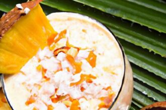 Tropical Bliss: Crafting the Perfect Pineapple Coconut Smoothie