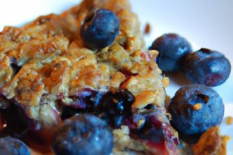 Blueberry Baked Oatmeal: A Savory Nothings Delight Recipe