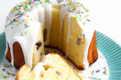 Whisking Joy: The Magic of Vanilla Bean Funfetti Cake