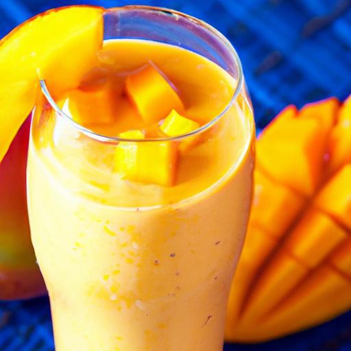 Tropical Delight: Whip Up the Perfect Mango Fruit Smoothie