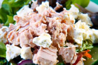 Delicious Tuna Salad Cottage Cheese Bowl: Protein-Packed Meal