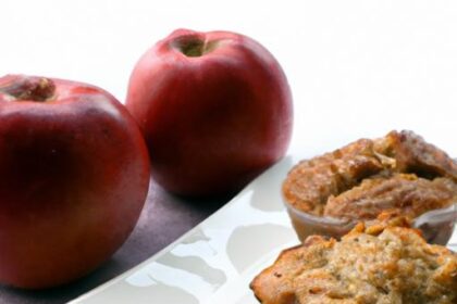 Wholesome Oat Flour Apple Muffins: A Nutritious Treat