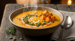 Velvety Butternut Squash Soup: A Creamy Comfort Recipe