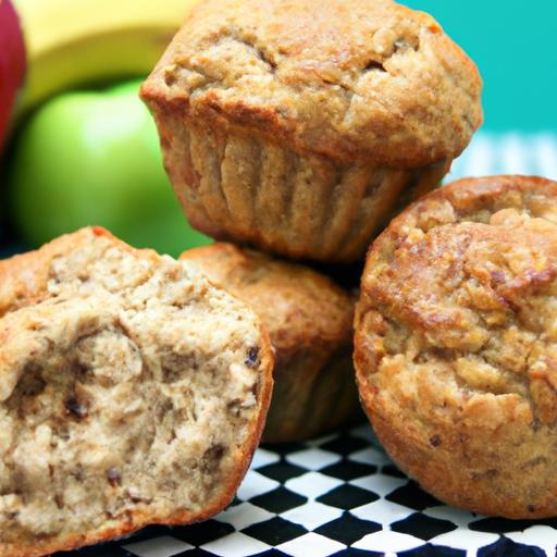 Wholesome Oat Flour apple Muffins: A Nutritious Treat