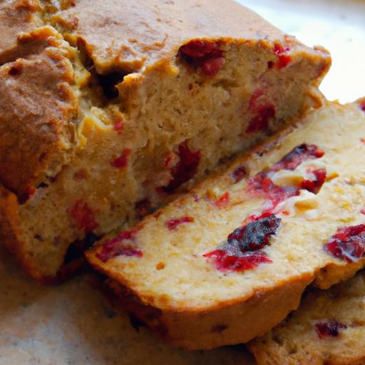 Zesty Cranberry Orange Bread: A Flavorful Homemade Treat