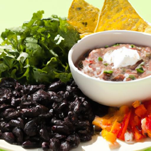 Zesty Black Bean Salsa dip: A flavorful,Healthy Twist