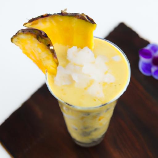Tropical Bliss: Crafting the Perfect Pineapple Coconut Smoothie