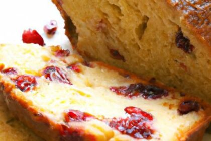 Zesty Cranberry Orange Bread: A Flavorful Homemade Treat