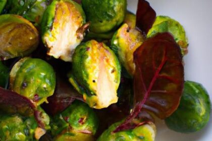 Savor the Zest: Roasted Brussels Sprouts with Balsamic Twist