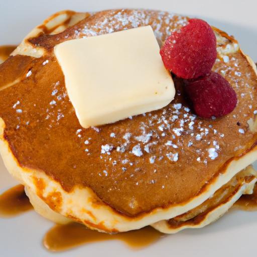 Fluffy Pancakes Delight: Build Your Own Toppings Bar Fun