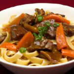 Savory Crockpot Beef Tips & Noodles: Comfort in a Bowl