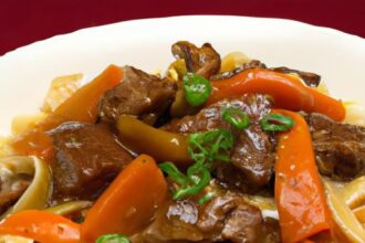 Savory Crockpot Beef Tips & Noodles: Comfort in a Bowl