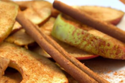 Crisp Apple Slices with Cinnamon: A Healthy Twist on Flavor