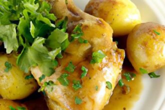 Golden Harmony: Mastering Baked Chicken and Potatoes