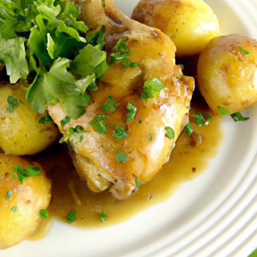 Golden Harmony: Mastering Baked Chicken and Potatoes