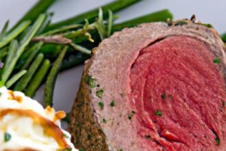 Perfectly Roasted Beef Tenderloin with Savory Herb Crust