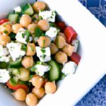 Fresh & Flavorful: Easy Chickpea Cucumber Salad with Feta