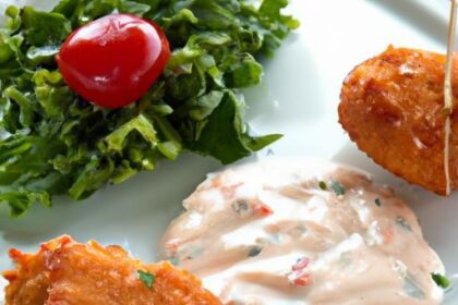 Bite-Sized Bliss: Crafting Mini Crab Cakes with Zesty Aioli