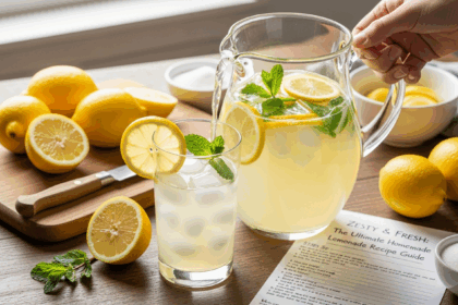 Zesty & Fresh: The Ultimate Homemade Lemonade Recipe Guide