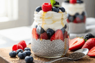 Creamy Chia Seed Pudding with Yogurt: A Healthy Delight