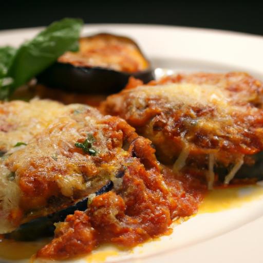 Golden Baked Eggplant Parmesan: A Crispy, Cheesy Delight