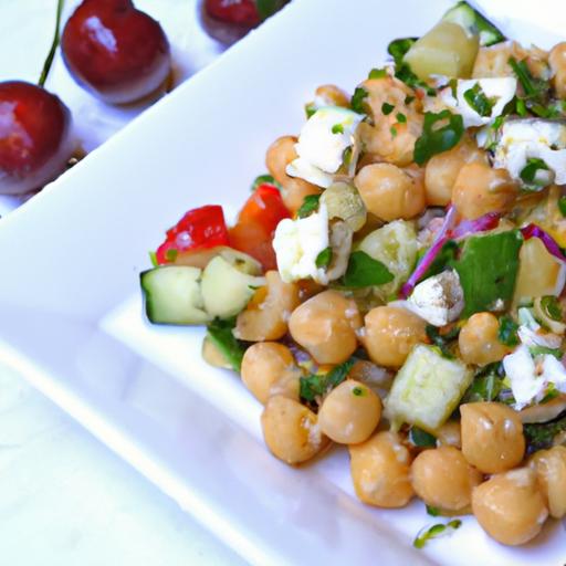 Fresh & Flavorful: Easy Chickpea Cucumber Salad with Feta