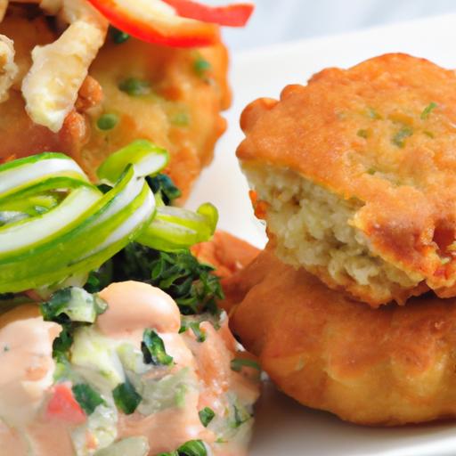 Bite-Sized Bliss: Crafting Mini Crab cakes with Zesty Aioli