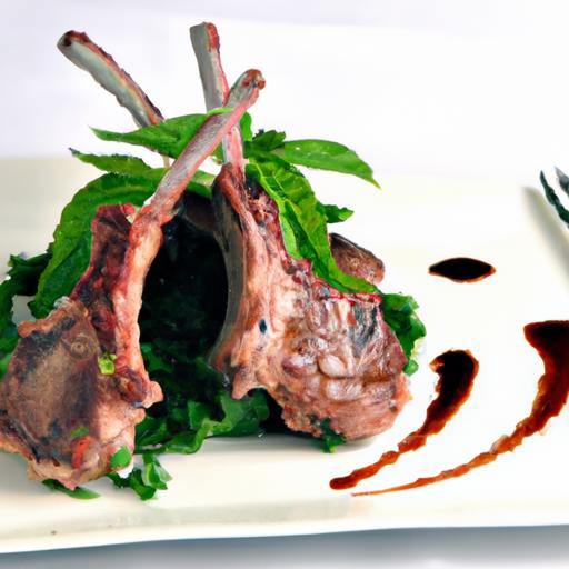Savor the Flavor: Grilled Lamb Chops with fresh Mint Sauce
