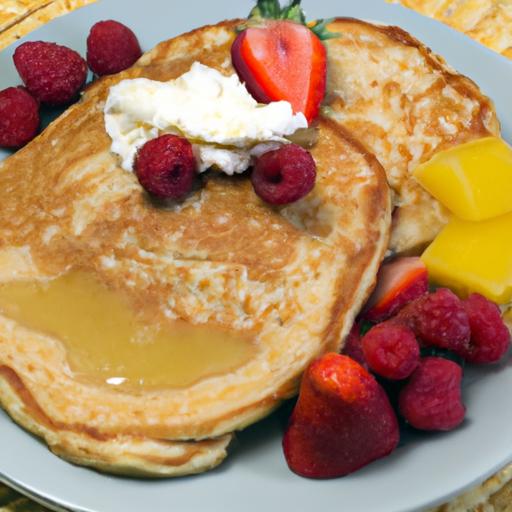 Fluffy Pancakes Delight: Build Your Own Toppings Bar Fun