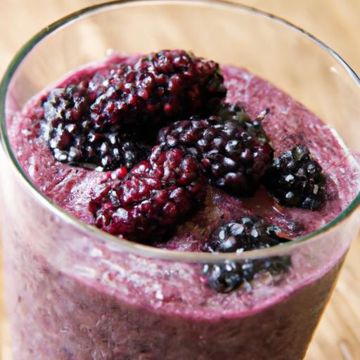 Blackberry Bliss: A Nutrient-Packed Smoothie Recipe guide