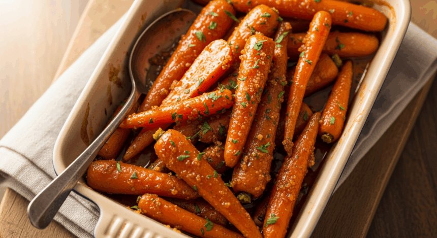 Brown Sugar Honey Glazed Carrots Recipe