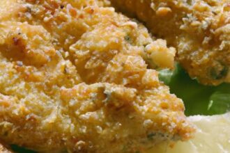 Crispy Parmesan Crusted Chicken: A Flavorful Delight