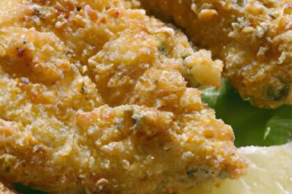 Crispy Parmesan Crusted Chicken: A Flavorful Delight