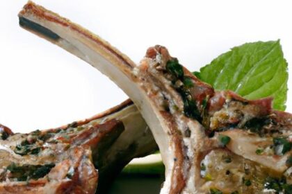 Savor the Perfect Grilled Lamb Chops with Zesty Mint Sauce