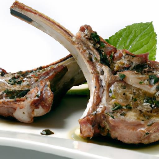 Savor the Perfect Grilled Lamb Chops with Zesty Mint Sauce